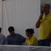 Presidente da Feira João Paulo Ribas Reis, falou sobre a importância da conservação dos solos para o aumento da produtividade